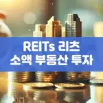 REITs 리츠 소액 부동산 투자