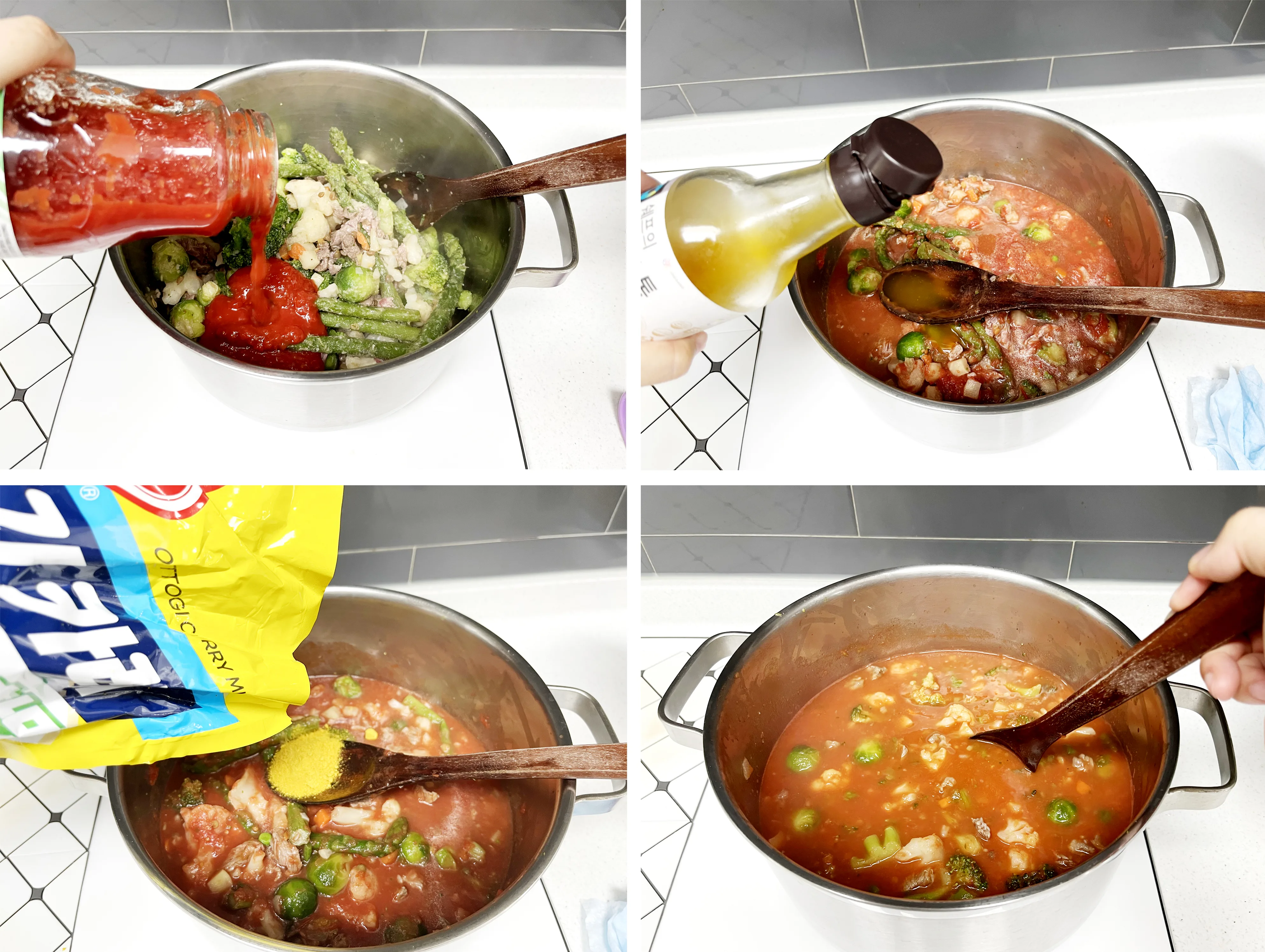 기버터, 냉동채소, 토마토 퓨레로 세상 편하게 만드는 마녀스프 레시피 5 기버터, 냉동채소, 토마토 퓨레로 세상 편하게 만드는 마녀스프 레시피 4